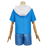 City the Animation Midori Nagumo Blue Outfit Cosplay Costume Outfits Halloween Carnival Suit