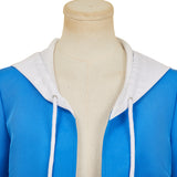 City the Animation Midori Nagumo Blue Outfit Cosplay Costume Outfits Halloween Carnival Suit