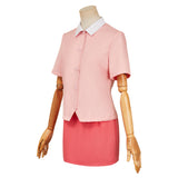 City the Animation Niikura Women Pink Outfit Cosplay Costume Outfits Halloween Carnival Suit