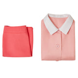City the Animation Niikura Women Pink Outfit Cosplay Costume Outfits Halloween Carnival Suit