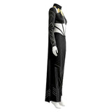 Clair Obscur Lune Women Black Outfit Cosplay Costume Outfit Halloween Carnival Suit