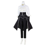 Clair Obscur Maelle Women White and Black Outfit Cosplay Costume Outfit Halloween Carnival Suit