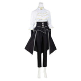 Clair Obscur Maelle Women White and Black Outfit Cosplay Costume Outfit Halloween Carnival Suit