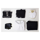 Clair Obscur Maelle Women White and Black Outfit Cosplay Costume Outfit Halloween Carnival Suit