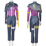 Clair Obscur: Expedition 33 Maelle Purple Outfit Cosplay Costume Outfits Halloween Carnival Suit