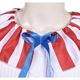 Clown in a Cornfield Flando the Clown Red Jumpsuit Cosplay Costume Outfits Halloween Carnival Suit