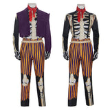 CoCo Hé‌ctor Rivera Purple Outfit Cosplay Costume Outfit Halloween Carnival Suit