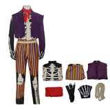 CoCo Hé‌ctor Rivera Purple Outfit Cosplay Costume Outfit Halloween Carnival Suit
