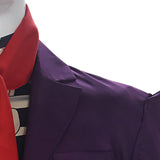CoCo Hé‌ctor Rivera Purple Outfit Cosplay Costume Outfit Halloween Carnival Suit
