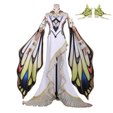 Code Geass C.C. White Dress Cosplay Costume Outfits Halloween Carnival Suit