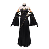 Code Geass C.C. Women Black Dress Cosplay Costume Outfit Halloween Carnival Suit