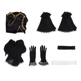 Code Geass C.C. Women Black Dress Cosplay Costume Outfit Halloween Carnival Suit
