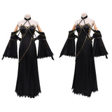 Code Geass C.C. Women Black Dress Cosplay Costume Outfit Halloween Carnival Suit
