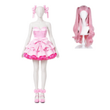 Alien Stage MIZi Women Pink Dress Cosplay Costume Outfit Halloween Carnival Suit