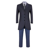Corpse Bride Victor Black Wedding Suit Cosplay Costume Outfit Halloween Carnival Suit