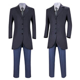 Corpse Bride Victor Black Wedding Suit Cosplay Costume Outfit Halloween Carnival Suit