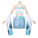 Cosmic Princess Kaguya Iroha Sakayori Women Blue Swimsuit Cosplay Costume Outfit Halloween Carnival Suit
