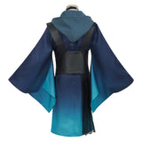 Cosmic Princess Kaguya Iroha‌ Sakayori Women Blue Kimono Cosplay Costume Outfit Halloween Carnival Suit