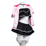 Cosmic Princess Kaguya Noi Komazawa Women Pink and Black Outfit Cosplay Costume Outfit Halloween Carnival Suit