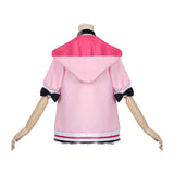 Cosmic Princess Kaguya Noi Komazawa Women Pink and Black Outfit Cosplay Costume Outfit Halloween Carnival Suit