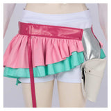 Cosmic Princess Kaguya Roka Ayatsumugi Women White Outfit Cosplay Costume Outfit Halloween Carnival Suit