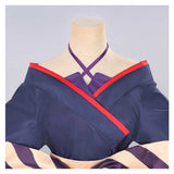 Cosmic Princess Kaguya Tsukimi Yachiyo Women Blue Kimono Cosplay Costume Outfit Halloween Carnival Suit