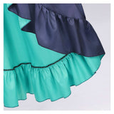 Cosmic Princess Kaguya Tsukimi Yachiyo Women Blue Kimono Cosplay Costume Outfit Halloween Carnival Suit