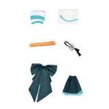 Cosmic Princess Kaguya Yachiyo Tsukimi Women Green Dress Cosplay Costume Outfits Halloween Carnival Suit