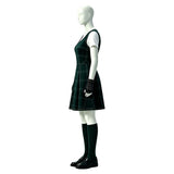Coven Academy Sasha Women Green Dress Cosplay Costume Outfit Halloween Carnival Suit