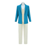 Coyote vs. Acme Foghorn Leghorn Blue Suit Cosplay Costume Outfit Halloween Carnival Suit