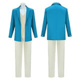 Coyote vs. Acme Foghorn Leghorn Blue Suit Cosplay Costume Outfit Halloween Carnival Suit