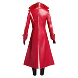 Creature Commandos 2024 Bride of Frankenstein Women Red Outfit Cosplay Costume Outfits Halloween Carnival Suit