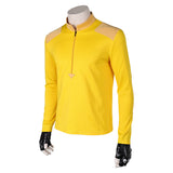 Creature Commandos 2024 John Economos Yellow Top Cosplay Costume Outfits Halloween Carnival Suit