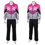 Crime 101 Ormon Pink Outfit Cosplay Costume Outfit Halloween Carnival Suit
