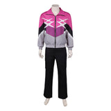 Crime 101 Ormon Pink Outfit Cosplay Costume Outfit Halloween Carnival Suit