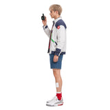 Cyberpunk Roman Carax White Coat Outfit Cosplay Costume Outfit Halloween Carnival Suit