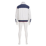 Cyberpunk Roman Carax White Coat Outfit Cosplay Costume Outfit Halloween Carnival Suit