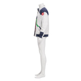 Cyberpunk Roman Carax White Coat Outfit Cosplay Costume Outfit Halloween Carnival Suit