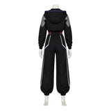 Cyberpunk Talia Yang Women Black Outfit Cosplay Costume Outfit Halloween Carnival Suit