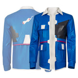 Cyberpunk: Edgerunners D Blue Jacket Cosplay Costume Outfit Halloween Carnival Suit