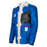 Cyberpunk: Edgerunners D Blue Jacket Cosplay Costume Outfit Halloween Carnival Suit