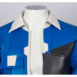 Cyberpunk: Edgerunners D Blue Jacket Cosplay Costume Outfit Halloween Carnival Suit
