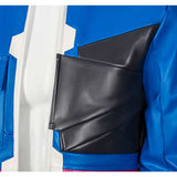 Cyberpunk: Edgerunners D Blue Jacket Cosplay Costume Outfit Halloween Carnival Suit