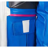 Cyberpunk: Edgerunners D Blue Jacket Cosplay Costume Outfit Halloween Carnival Suit