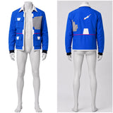 Cyberpunk: Edgerunners David Blue Jacket Cosplay Costume Outfit Halloween Carnival Suit