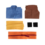 Daemons of the Shadow Realm Yuru Blue Outfit Cosplay Costume Outfit Halloween Carnival Suit