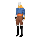 Daemons of the Shadow Realm Yuru Blue Outfit Cosplay Costume Outfit Halloween Carnival Suit