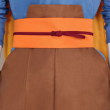 Daemons of the Shadow Realm Yuru Blue Outfit Cosplay Costume Outfit Halloween Carnival Suit