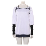 Dan da dan (2025) Momo Ayase White Top Cosplay Costume Outfits Halloween Carnival Suit