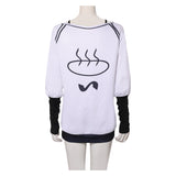 Dan da dan (2025) Momo Ayase White Top Cosplay Costume Outfits Halloween Carnival Suit